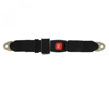 Seatbelt Solutions Universal Lap Belt 60" with Plastic Push Button