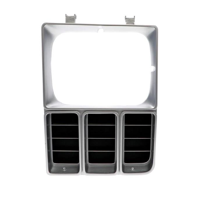 AMD Headlamp Bezel, LH, Single Headlight, 81-82 Chevy C/K Pickup Blazer Suburban X145-4081-2L