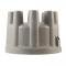 Dennis Carpenter Distributor Cap - V8 - Grey - 1957-76 Ford Truck, 1966-74 Ford Bronco, 1957-72 Ford Car   B7A-12106
