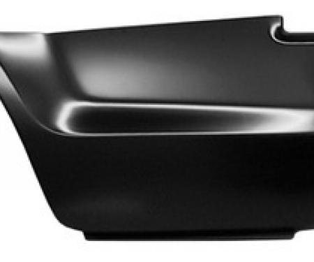 Key Parts '84-'90 Lower Rear Quarter Panel Section, Driver's Side 1992-133 L