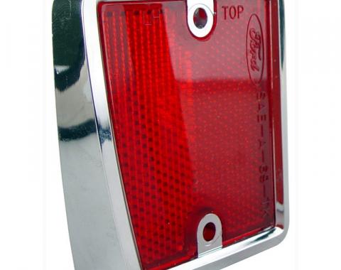 Dennis Carpenter Reflector - LH - 1970-72 Ford Truck, 1970-77 Ford Bronco D0TZ-13380-B