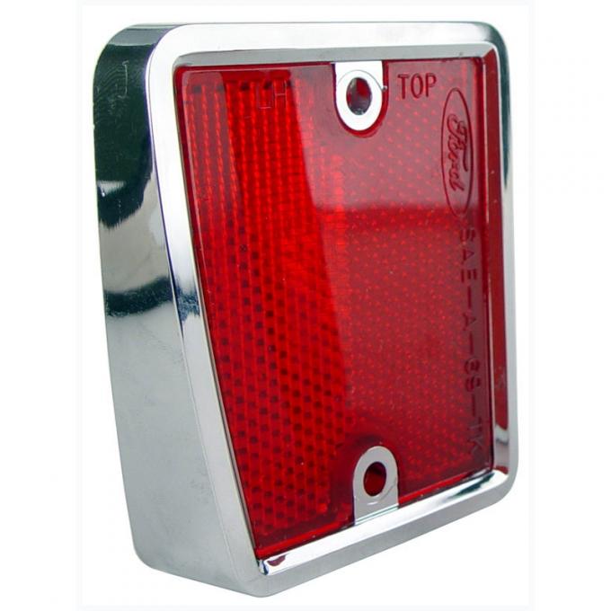 Dennis Carpenter Reflector - LH - 1970-72 Ford Truck, 1970-77 Ford Bronco D0TZ-13380-B