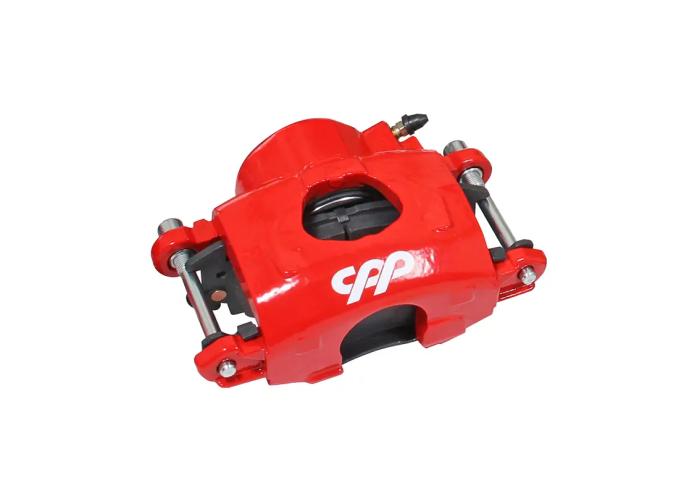 Classic Performance Red Caliper - Right Hand Side for 1971-1978 Chevy C10 Truck, 7/16" x20 Banjo Bolt 4035-R