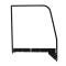AMD Door Glass Assembly w Paintable Trim, Clear, RH, 55-59 Chevy GMC Truck X550-4055-2R