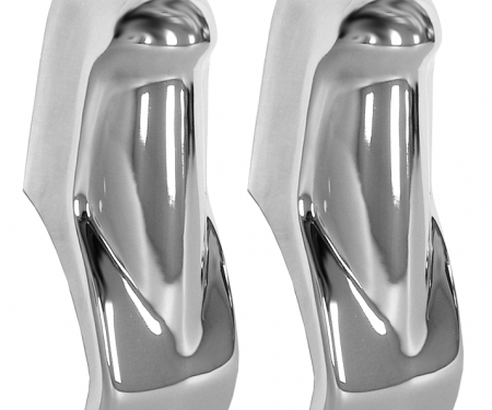 Key Parts '55-'59 Front Bumper Guards 0847-081 B