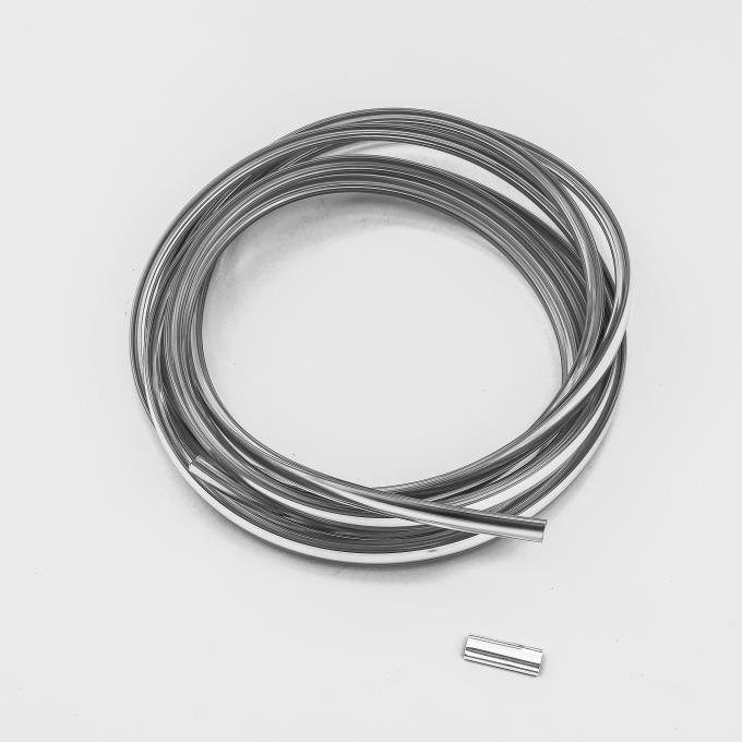 Detroit Muscle Technologies Mopar Dodge Truck 72-93 Plastic CHROME Lockstrip for Windshield Rubber Seal WLS913914SP CHR4467329-WLS913914SP