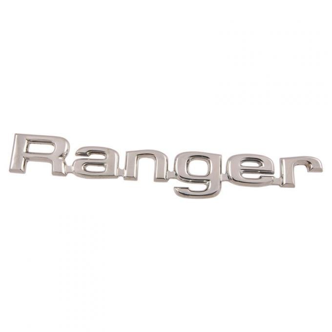 Dennis Carpenter Name Plate - Front Fender - "Ranger" - 1980-81 Ford Truck     E0TZ-16720-DA