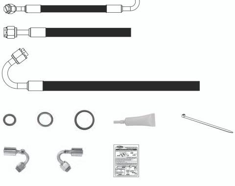 Vintage Air 1947-55 Chevrolet Pickup V8 SureFit™ Reduced Barrier Modified Hose Kit 526005