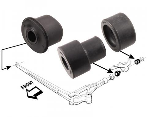 Dennis Carpenter Radius Arm Bushing Kit - with Twin I-Beam Axle - 1965-75 Ford Truck C5TZ-3B203-KIT