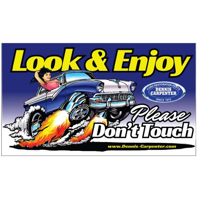 Dennis Carpenter Magnet - Look and Enjoy, Please Don't Touch  MM-2
