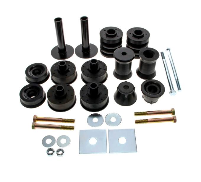 AMD Complete Body Mounting Kit, Cab & Radiator Mounts, 73-80 Chevy GMC 4WD 1/2 & 3/4 Ton Truck, Standard Cab 427-4073-41S