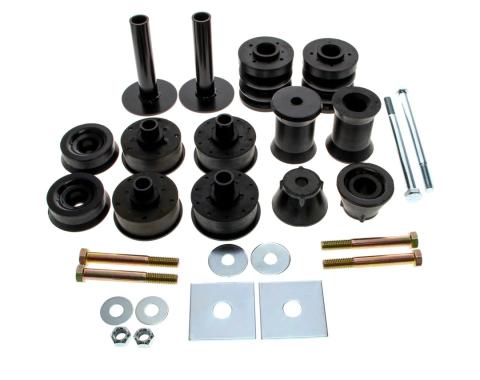 AMD Complete Body Mounting Kit, Cab & Radiator Mounts, 73-80 Chevy GMC 4WD 1/2 & 3/4 Ton Truck, Standard Cab 427-4073-41S