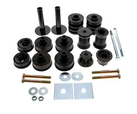 AMD Complete Body Mounting Kit, Cab & Radiator Mounts, 73-80 Chevy GMC 4WD 1/2 & 3/4 Ton Truck, Standard Cab 427-4073-41S