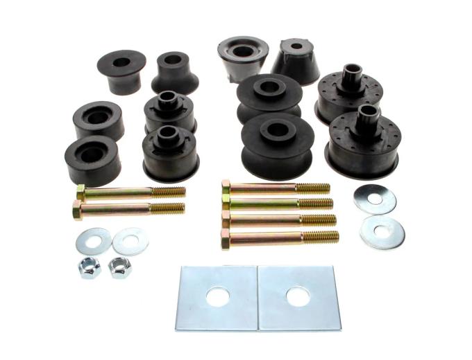 AMD Complete Body Mounting Kit, Cab & Radiator Mounts, 73-80 Chevy GMC 2WD 1/2 Ton Truck, Standard Cab 427-4073-21S