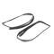AMD Rear Door, Glass Run Window Channel Seals, Pair, 81-91 CK Chevy GMC Crew Cab Truck Suburban U-KG1009