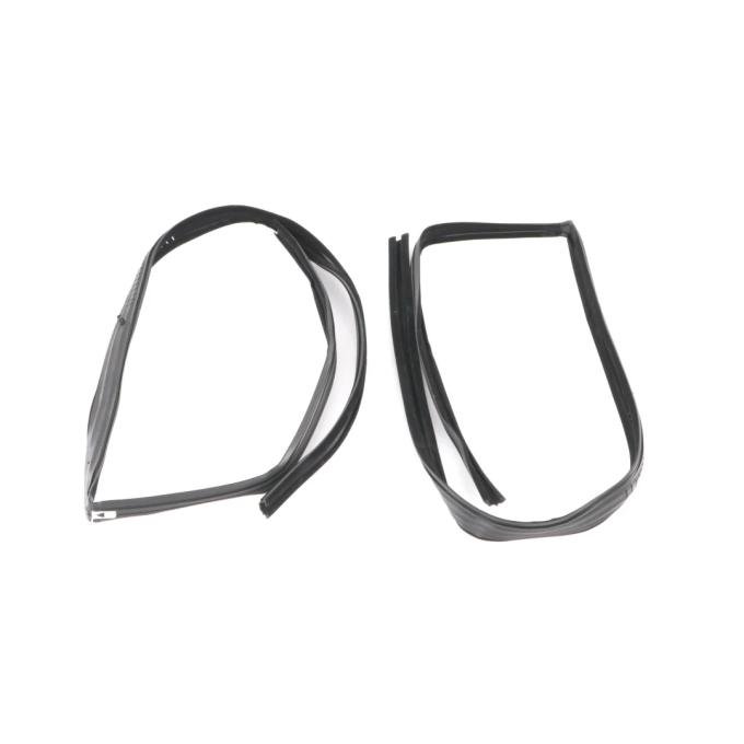 AMD Rear Door, Glass Run Window Channel Seals, Pair, 81-91 CK Chevy GMC Crew Cab Truck Suburban U-KG1009