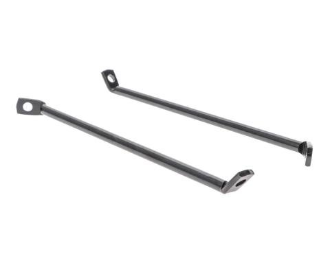 AMD Front Fender Braces, Lower Rear, Pair, 47-55 Chevy GMC Pickup Truck Suburban X220-4047-P