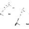 AMD Hood Side Emblems, Pair, 3100, 53-54 Chevy Pickup Truck Suburban X999-4053-31P
