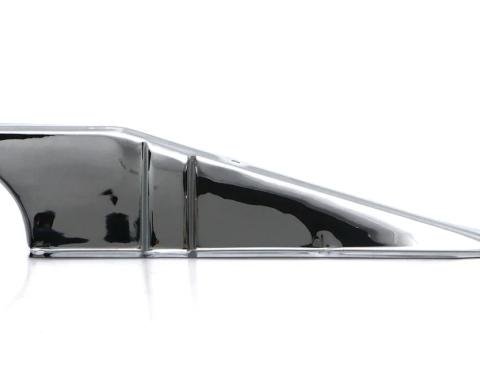 AMD Radiator Core Support Upper Baffle, LH, Chrome, 60-66 Chevy GMC C/K Pickup Truck Suburban X350-4060-1LC