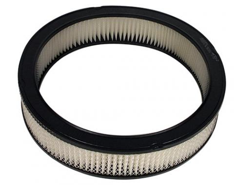 thumbnail image 2 of 13 Inch Round Washable Air Cleaner Filter – Black – Reusable – Fits Ford, Chevy, Mopar 2 of 3