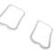 AMD Tail Lamp Lens Gaskets, Pair, 60-66 Chevy GMC C/K Fleetside Pickup X954-4060-2P