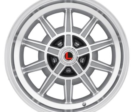 Legendary Wheels 1964-1973 Ford Mustang 15 X 7 GT7 Alloy Wheel, 5 on 4.5 BP, 4.25 BS, Machined / Clear Coat LW10-50754C