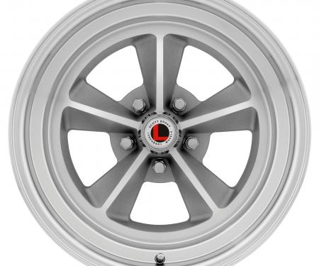 Legendary Wheels 1964-1973 Ford Mustang 17 X 7 Legendary GT9 Alloy Wheel, 5 on 4.5 BP, 4.25 BS, Natural LW69-70754C