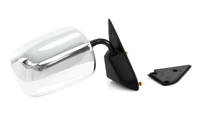 AMD Outside Door Mirror, Chrome Below Eyeline, RH, 88-98 Chevy GMC C/K Pickup Truck SUV X570-4088-CR