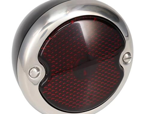 AMD Tail Light Assembly, Black Housing, 12 Volt, RH, 48-52 Ford F1 F2 X950-4548-12BR