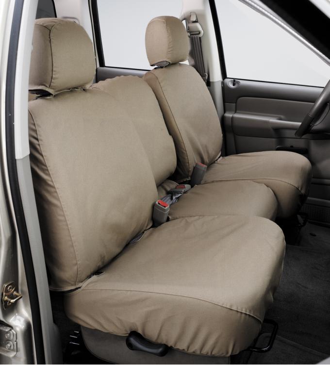 Covercraft SeatSaver Custom Seat Cover, Polycotton Taupe SS2504PCTP