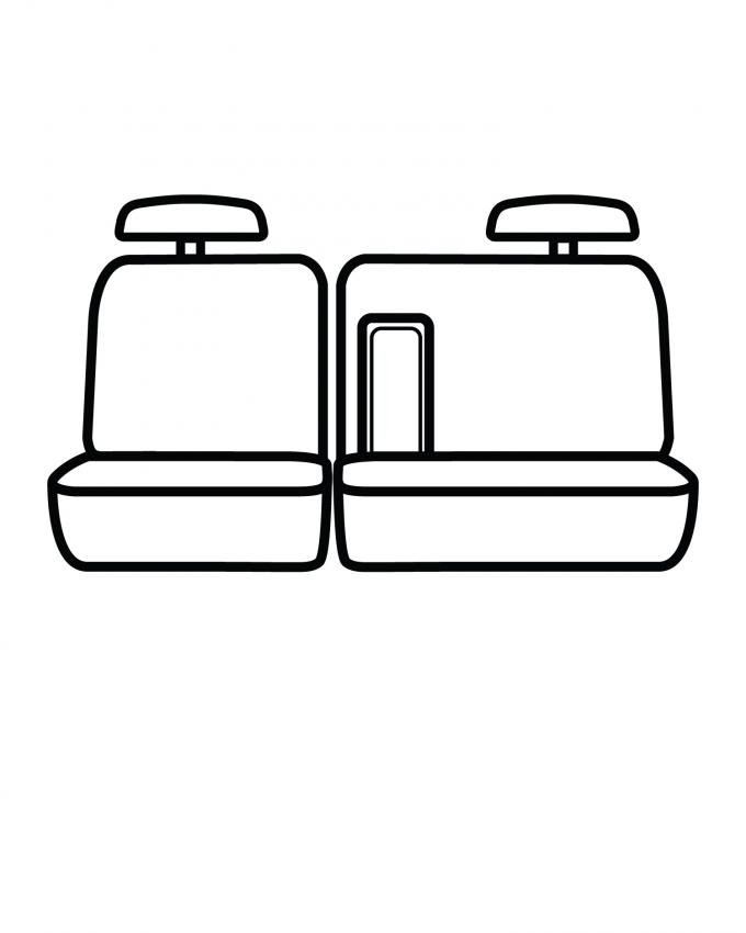 Covercraft SeatSaver Custom Seat Cover, Waterproof Grey SS8436WFGY