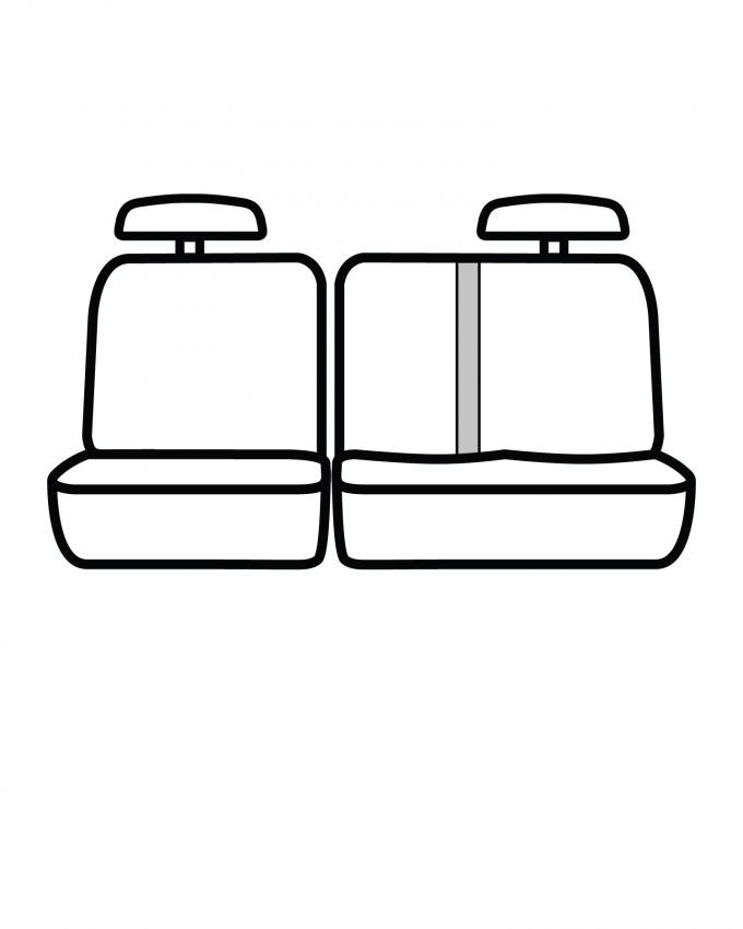 Covercraft SeatSaver Custom Seat Cover, Waterproof Grey SS7392WFGY