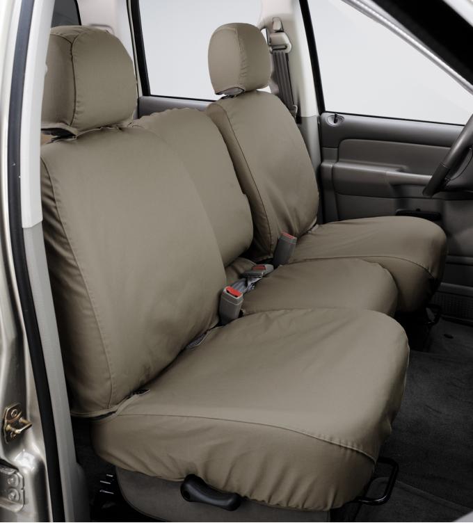 Covercraft SeatSaver Custom Seat Cover, Polycotton Wet Sand SS7353PCSA