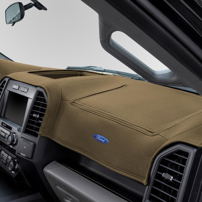 Covercraft 2022-2024 Ford Maverick Ford Official Licensed Limited Edition Custom DashMat, Beige 62337DF24-00-23