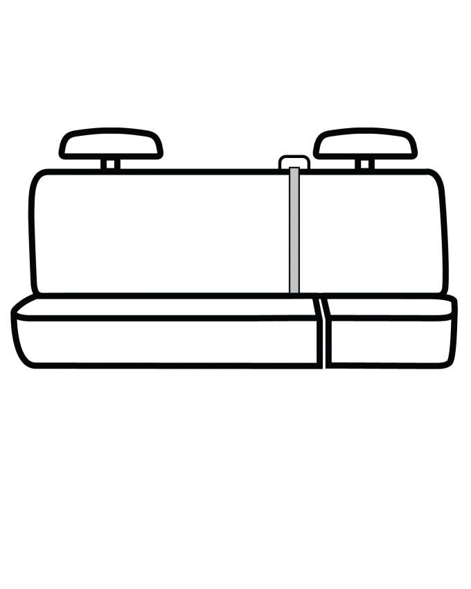 Covercraft SeatSaver Custom Seat Cover, Waterproof Grey SS8394WFGY