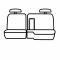 Covercraft 2010-2011 Ford Ranger Precision Fit Endura Front Row Seat Covers GTF474ABENTT