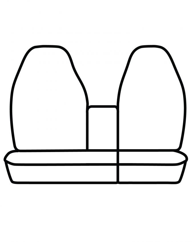 Covercraft 2009-2010 Dodge Journey SeatSaver Custom Seat Cover, Waterproof Taupe SS7406WFTP