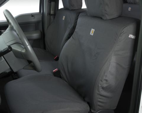 Covercraft 2015-2018 Ford F-150 Carhartt SeatSaver Custom Seat Cover, Gravel SSC3443CAGY