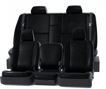 Covercraft 2015-2024 Ford Edge Precision Fit Leatherette Second Row Seat Covers GTF606LTBK
