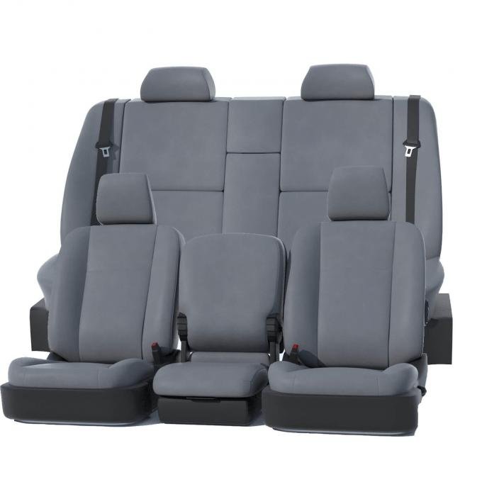 Covercraft 2017-2020 Ford F-150 Precision Fit Leatherette Front Row Seat Covers GTF648ABLTMG