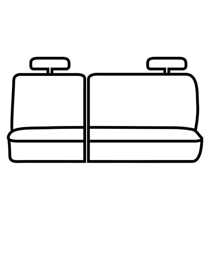 Covercraft SeatSaver Custom Seat Cover, Waterproof Grey SS7385WFGY