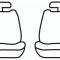 Covercraft 2020-2024 Ford Explorer Precision Fit Endura Front Row Seat Covers GTF4184ABENCC