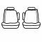 Covercraft Carhartt SeatSaver Custom Seat Cover, Gravel SSC3354CAGY