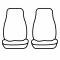Covercraft 1999-2008 Ford Ranger Precision Fit Leatherette Second Row Seat Covers GTF398LTMG