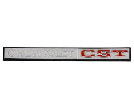 AMD Glove Box Door Emblem, Chevrolet CST, 69-72 Chevy Truck T-9675
