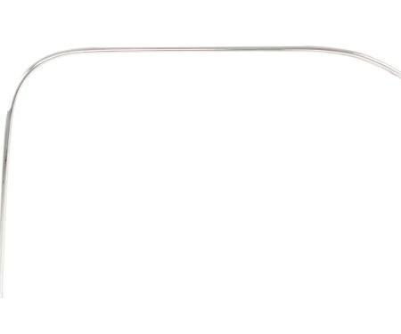 AMD Roof Drip Rail Molding, Stainless, RH, 73-91 Chevy GMC C/K Pickup Truck 630-4073-R