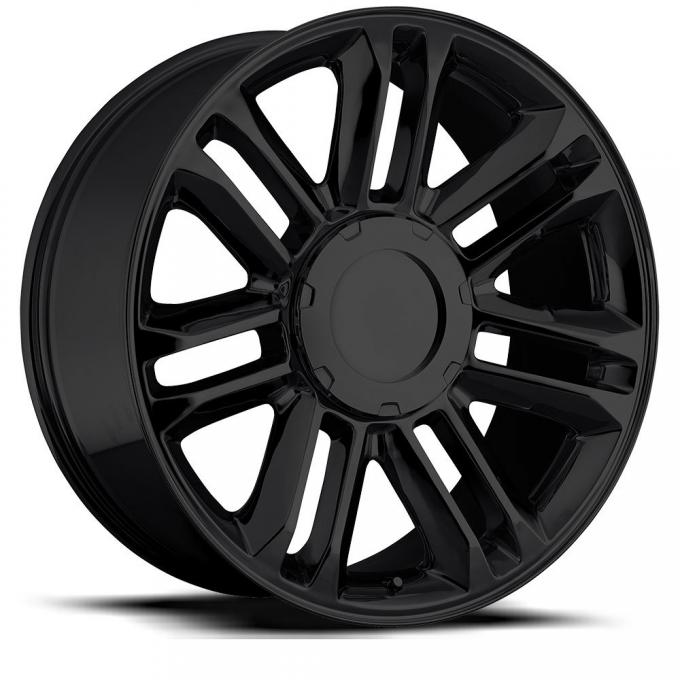 Factory Reproductions Escalade Wheels 22X9 6X5.5 +31 HB 78.1 2010 Cadillac Escalade Platinum Gloss Black With Cap FR Series 39 39290316502