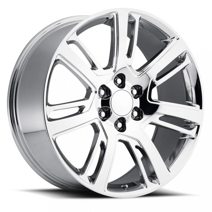 Factory Reproductions Escalade Wheels 22X9 6X5.5 +31 HB 78.1 2015 Escalade Chrome With Cap FR Series 48 48290316501