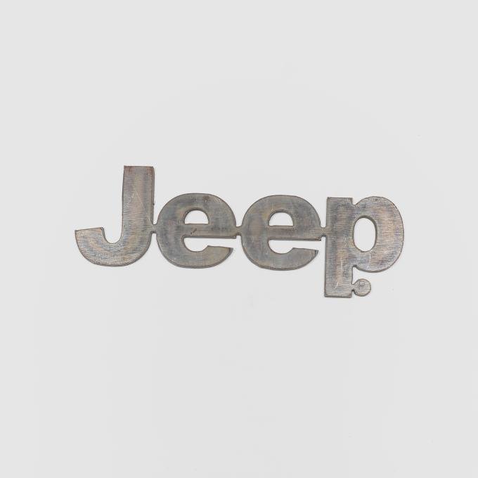 Detroit Muscle Technologies 2010-2012 Jeep / Chrysler / Dodge / Ram Mopar Steel Wall Art - JEEP Logo WALLART-JEEP LOGO