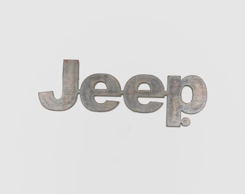Detroit Muscle Technologies 2010-2012 Jeep / Chrysler / Dodge / Ram Mopar Steel Wall Art - JEEP Logo WALLART-JEEP LOGO